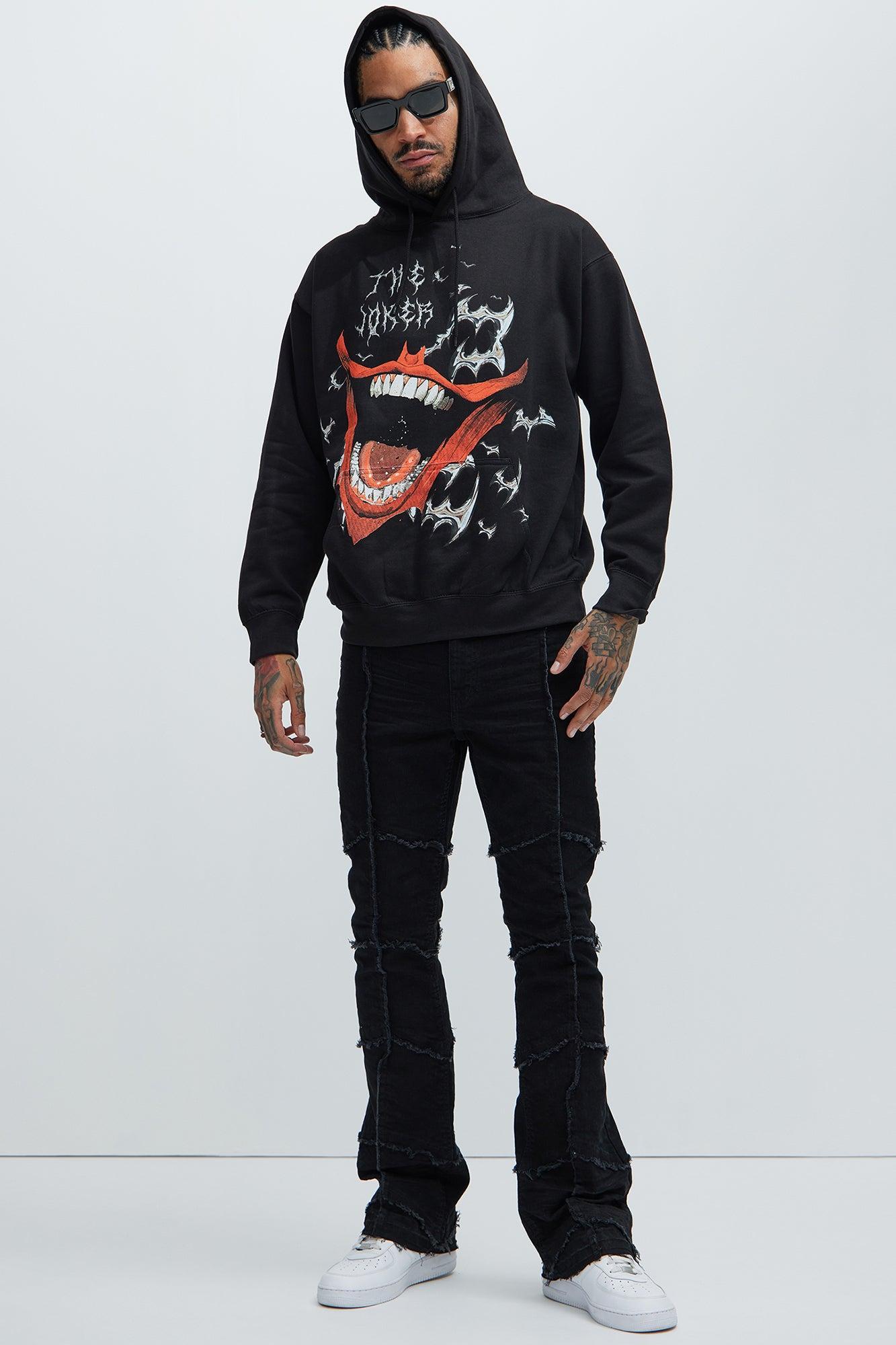 The Joker Chrome Hoodie - Black Product Image