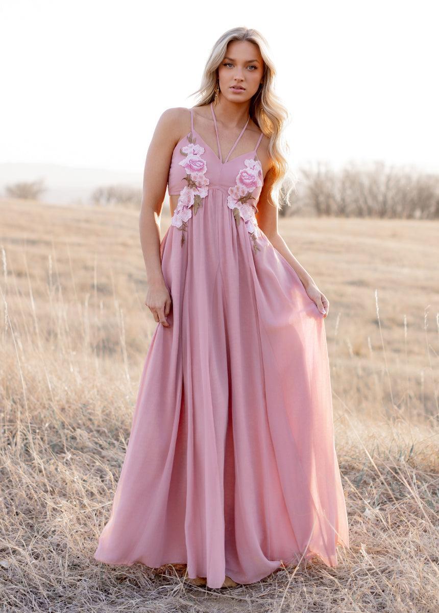 Mari Dress in Blush Female Product Image