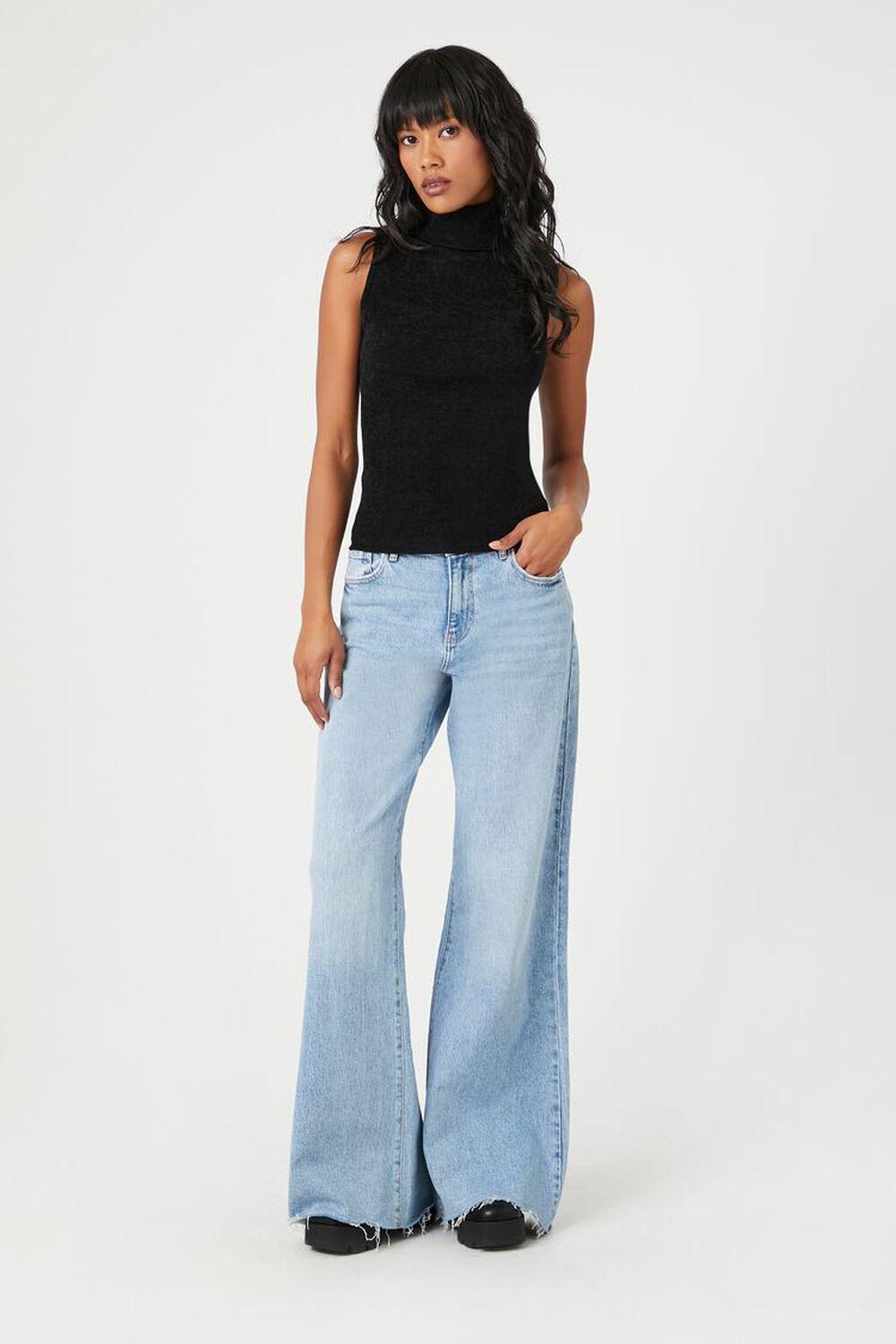Sweater-Knit Turtleneck Crop Top | Forever 21 Product Image