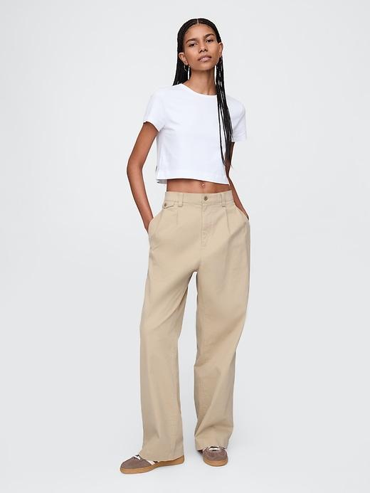 Organic Cotton VintageSoft Cropped T-Shirt Product Image
