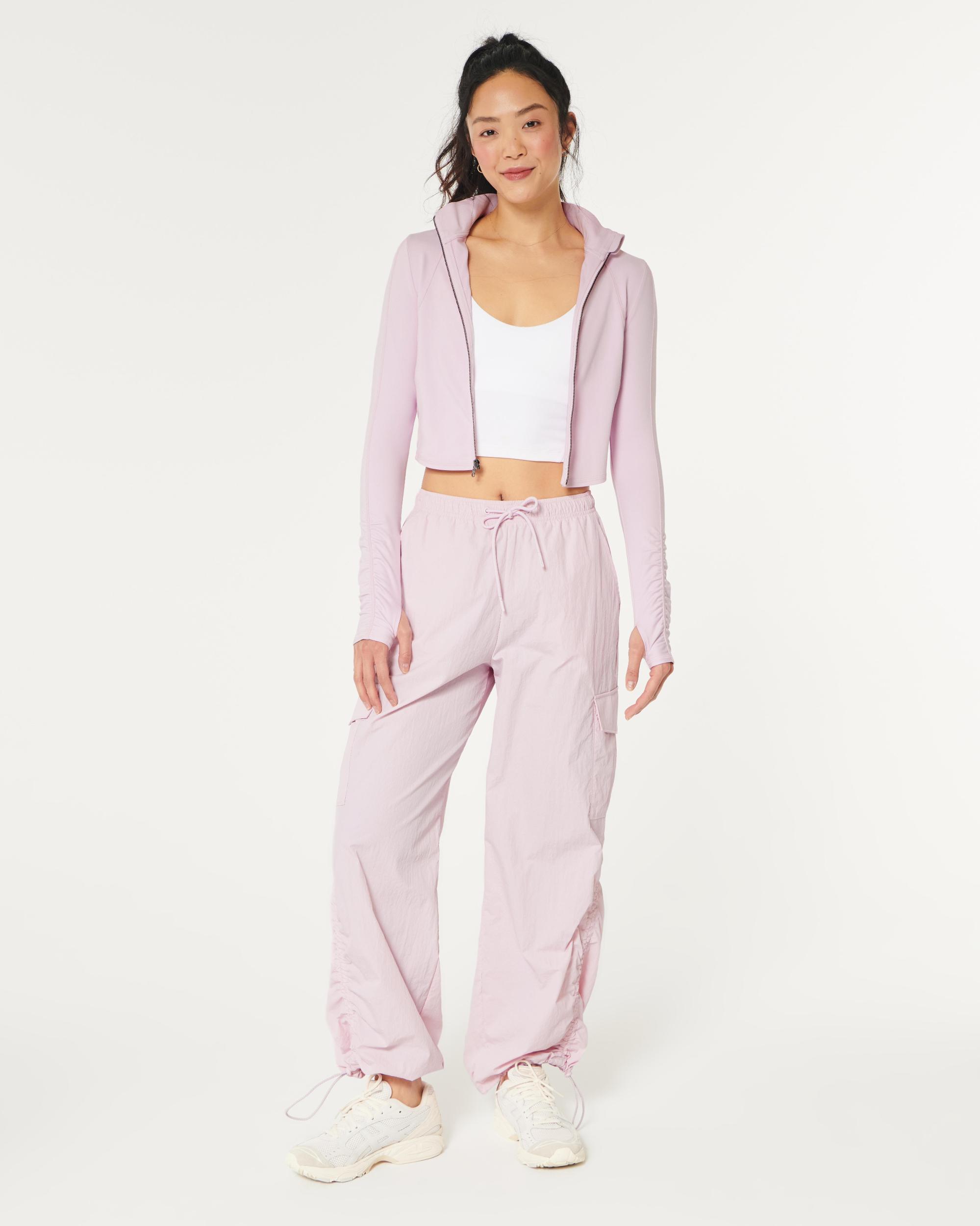 Gilly Hicks Active Recharge Crop Zip-Up Jacket Product Image