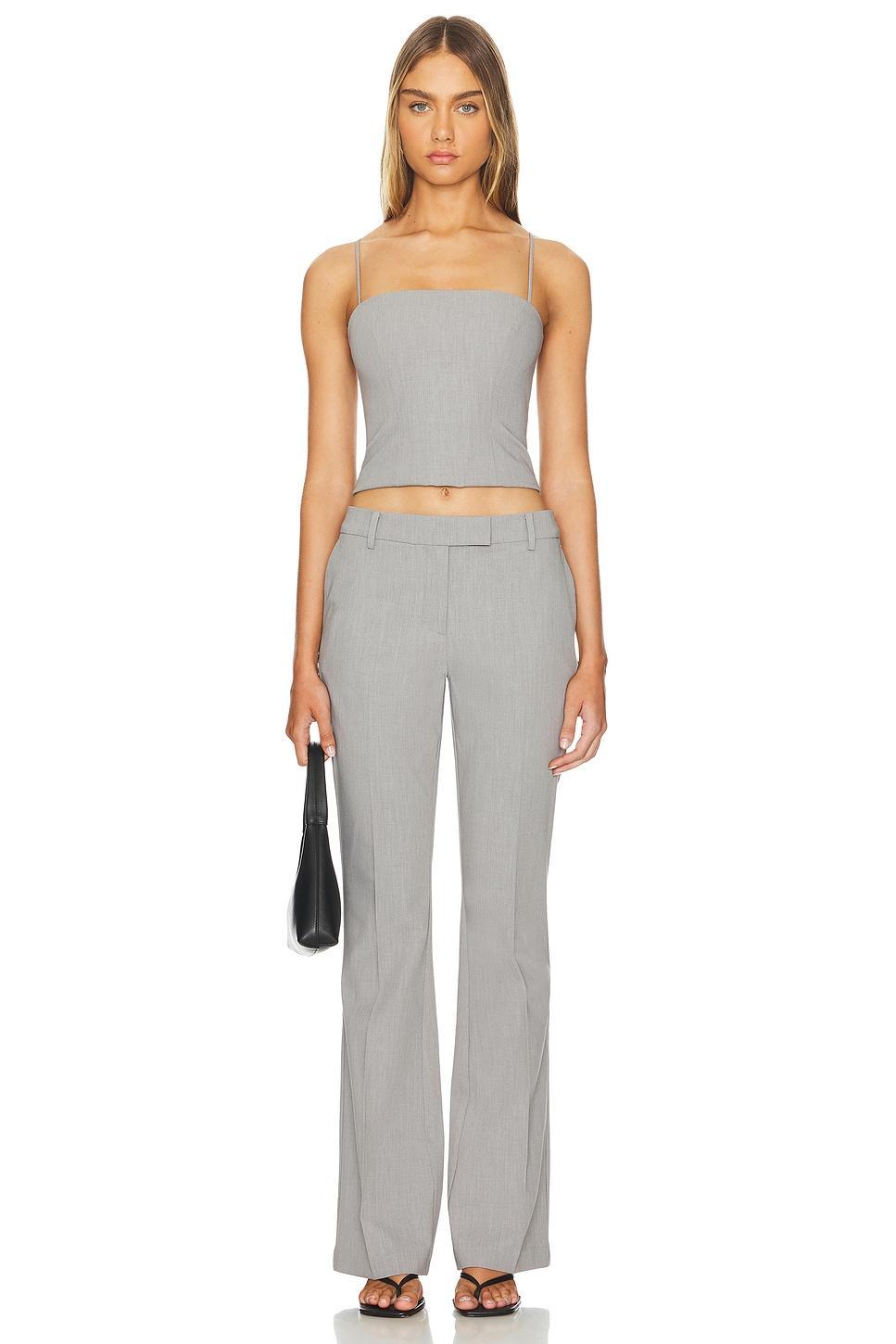 Lovers and Friends Jones Top in Gray Product Image