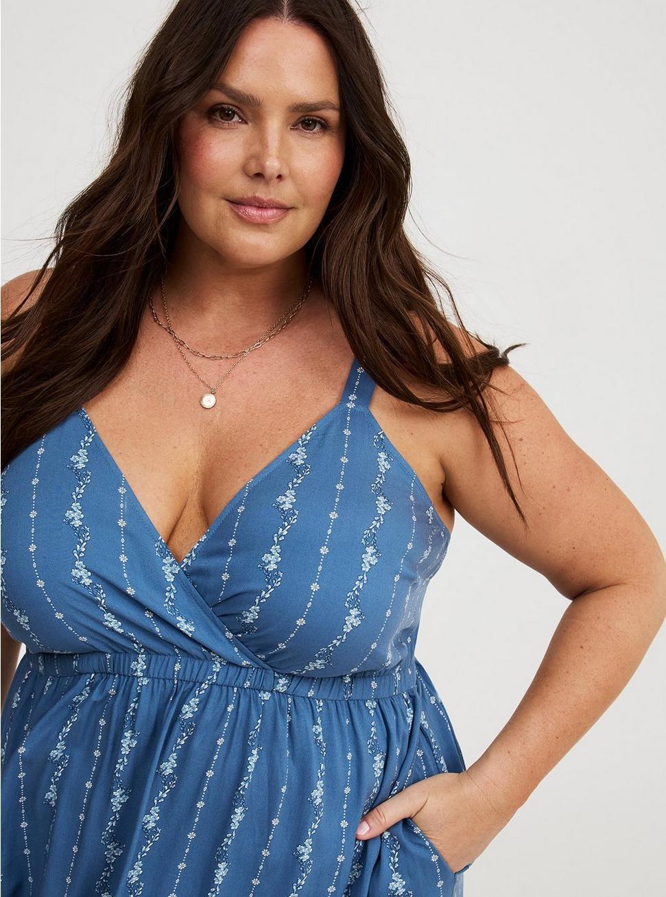 Maxi Surplice Tiered Tank Dress Product Image