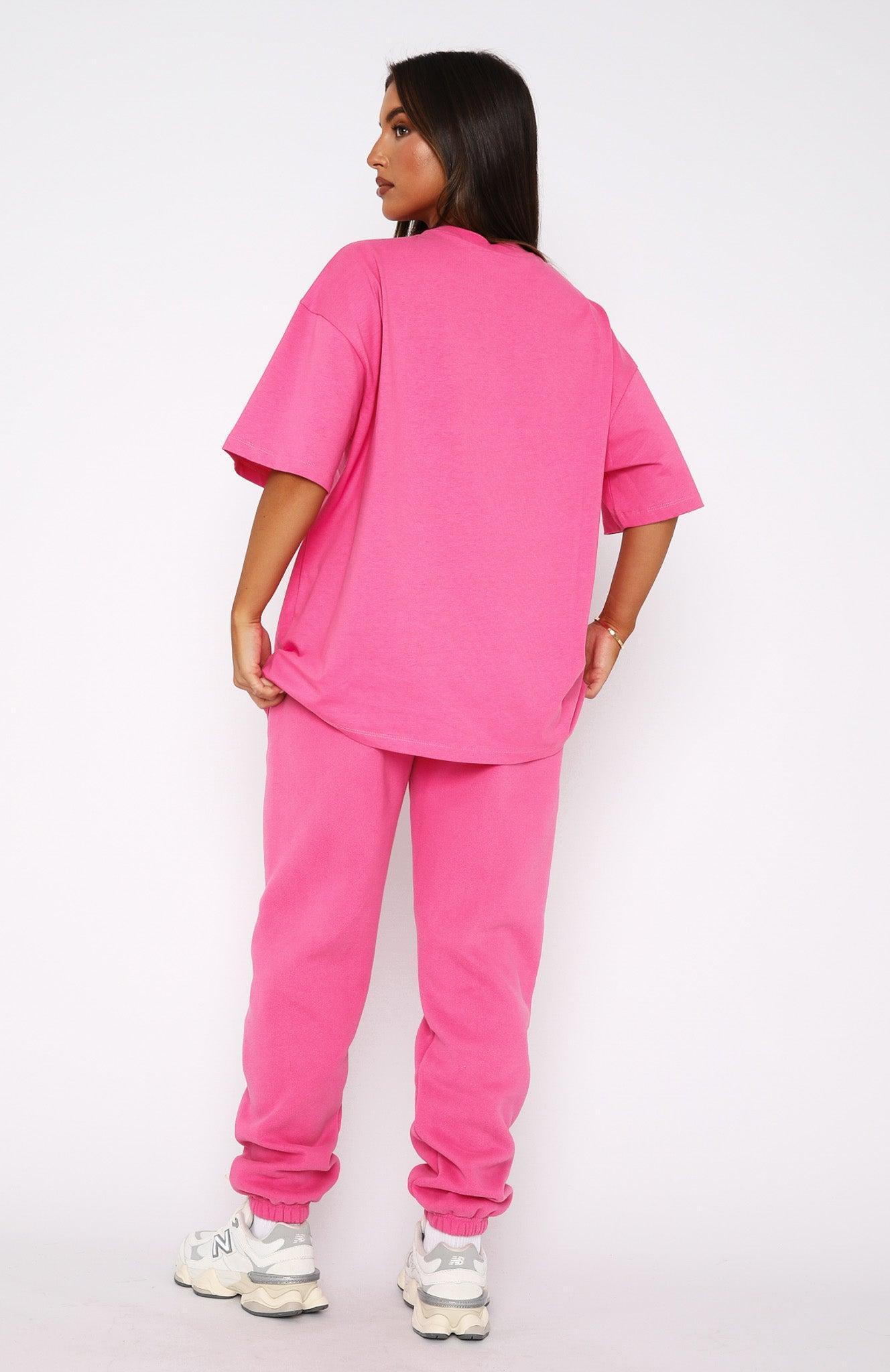 The Main Season Sweatpants Hot Pink Product Image