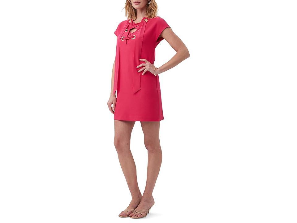 Womens Orlando Lace-Up Minidress Product Image