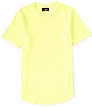 Goodlife Sun-Faded Slub Scallop Crew Short Sleeve T Product Image
