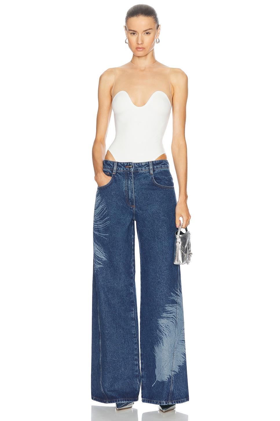 Wave Neckline Bodysuit Product Image