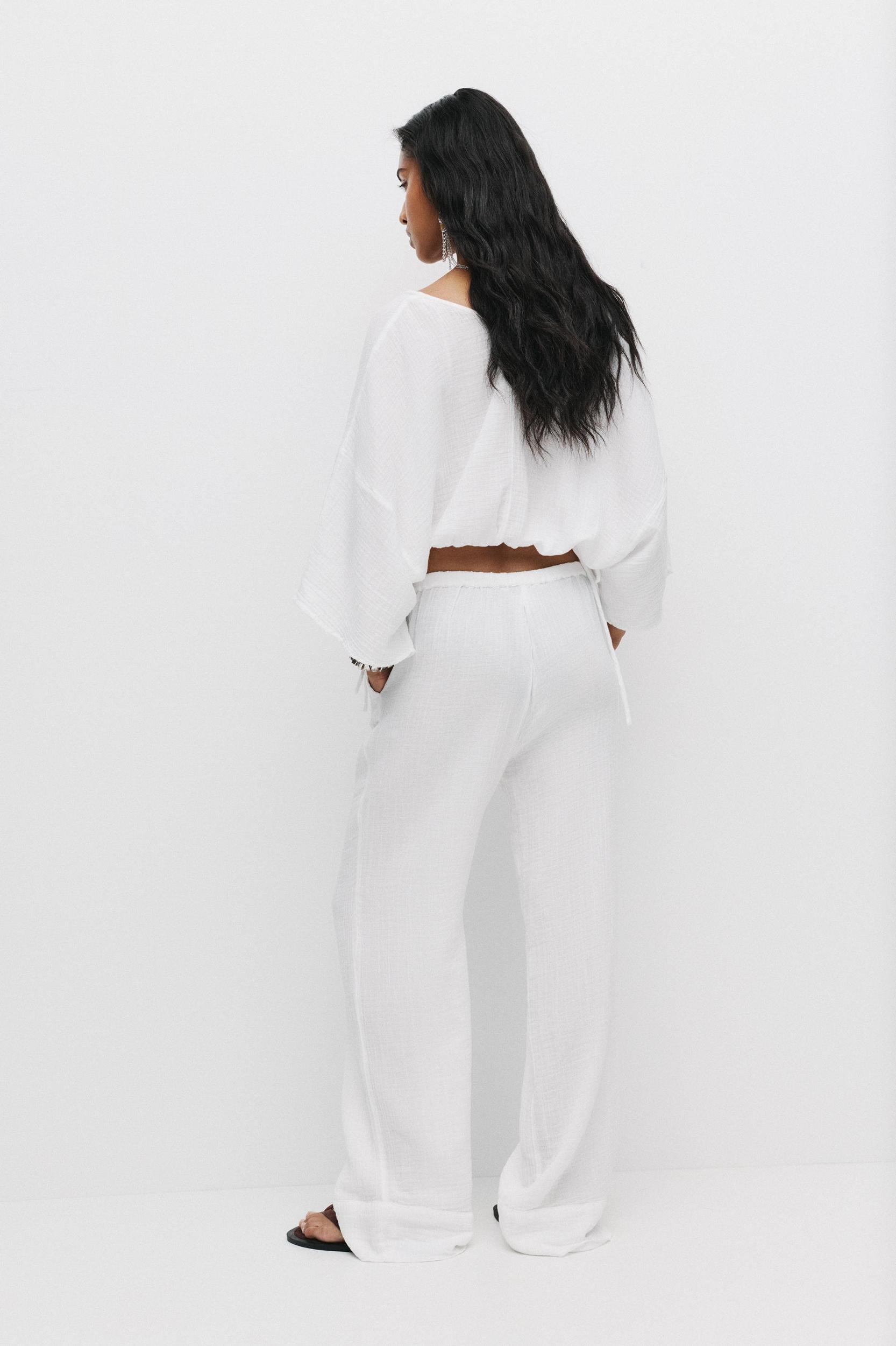 Textured rustic blouse Product Image