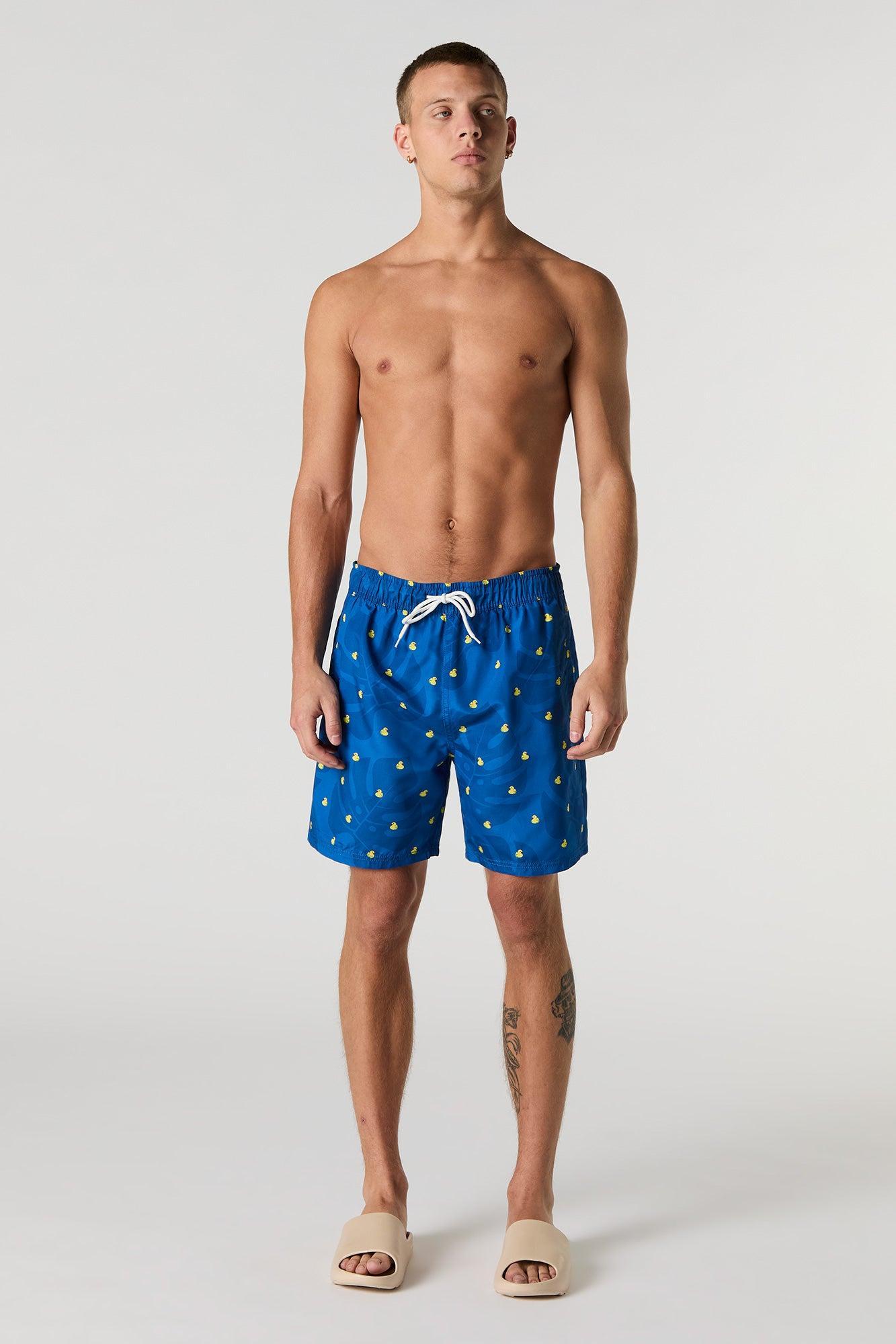 Summer Print Drawstring Short Male Product Image