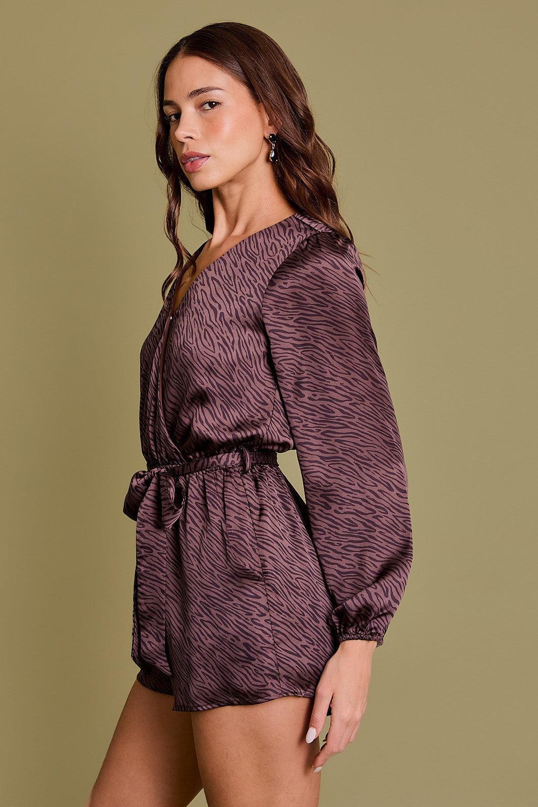 Sassy in Satin romper Product Image