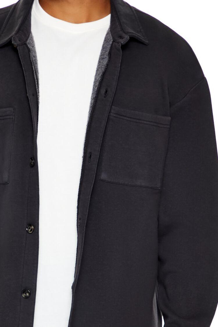 Washed Button-Front Pocket Shirt | Forever 21 Product Image