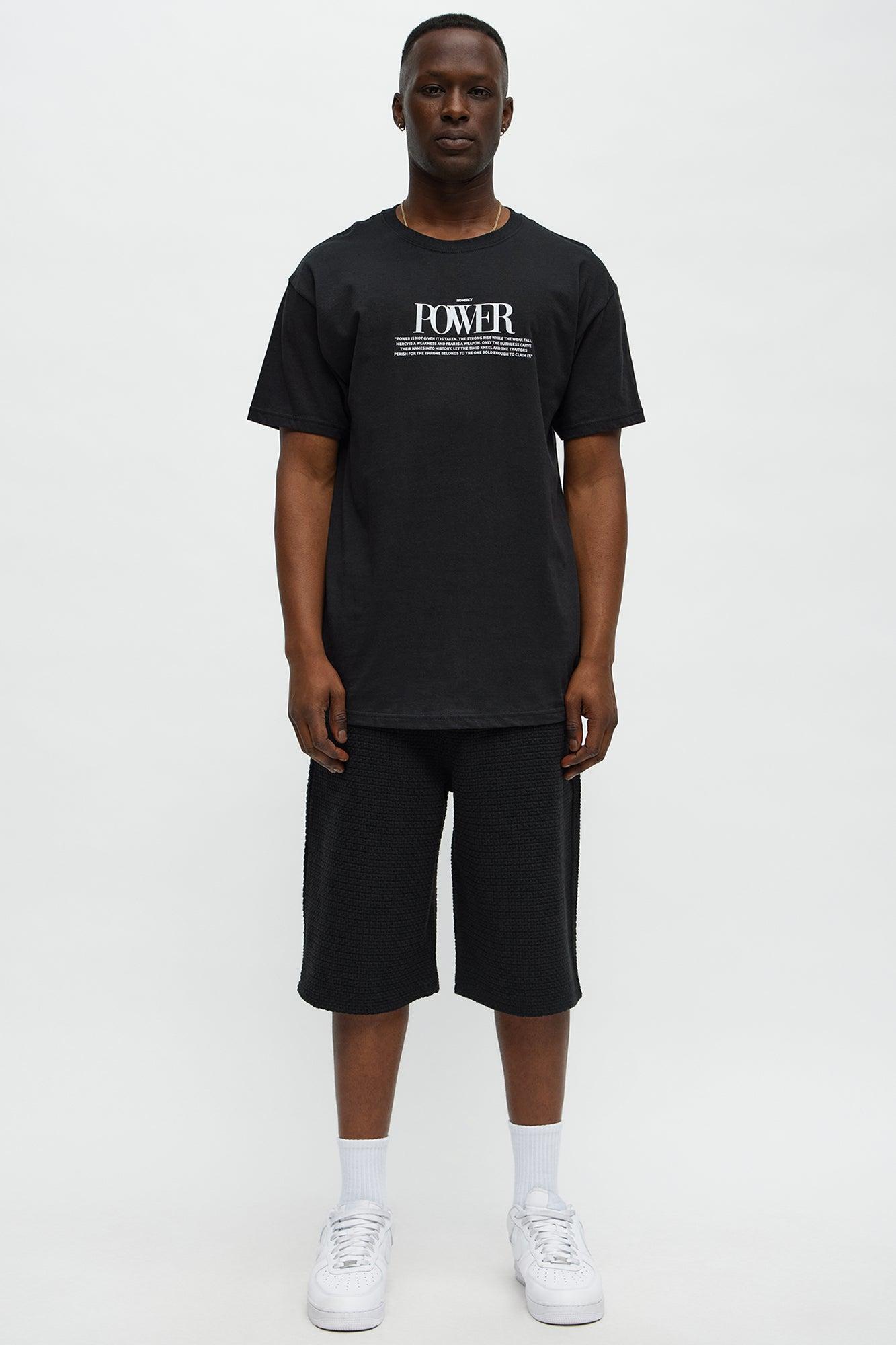 True Power From Within Short Sleeve Tee - Black Product Image