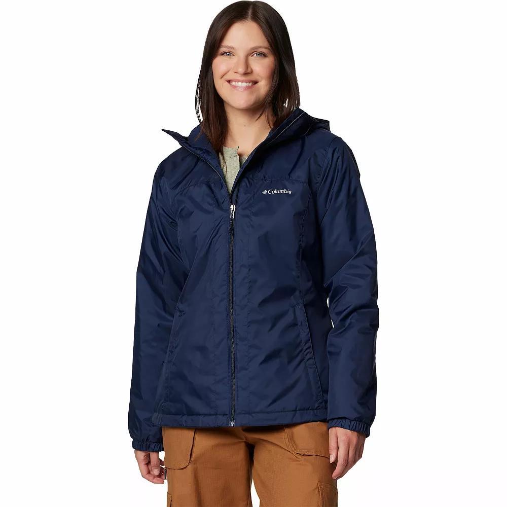 Women's Columbia Switchback II Sherpa-Lined Jacket, Size: XXL, Stone Green Product Image