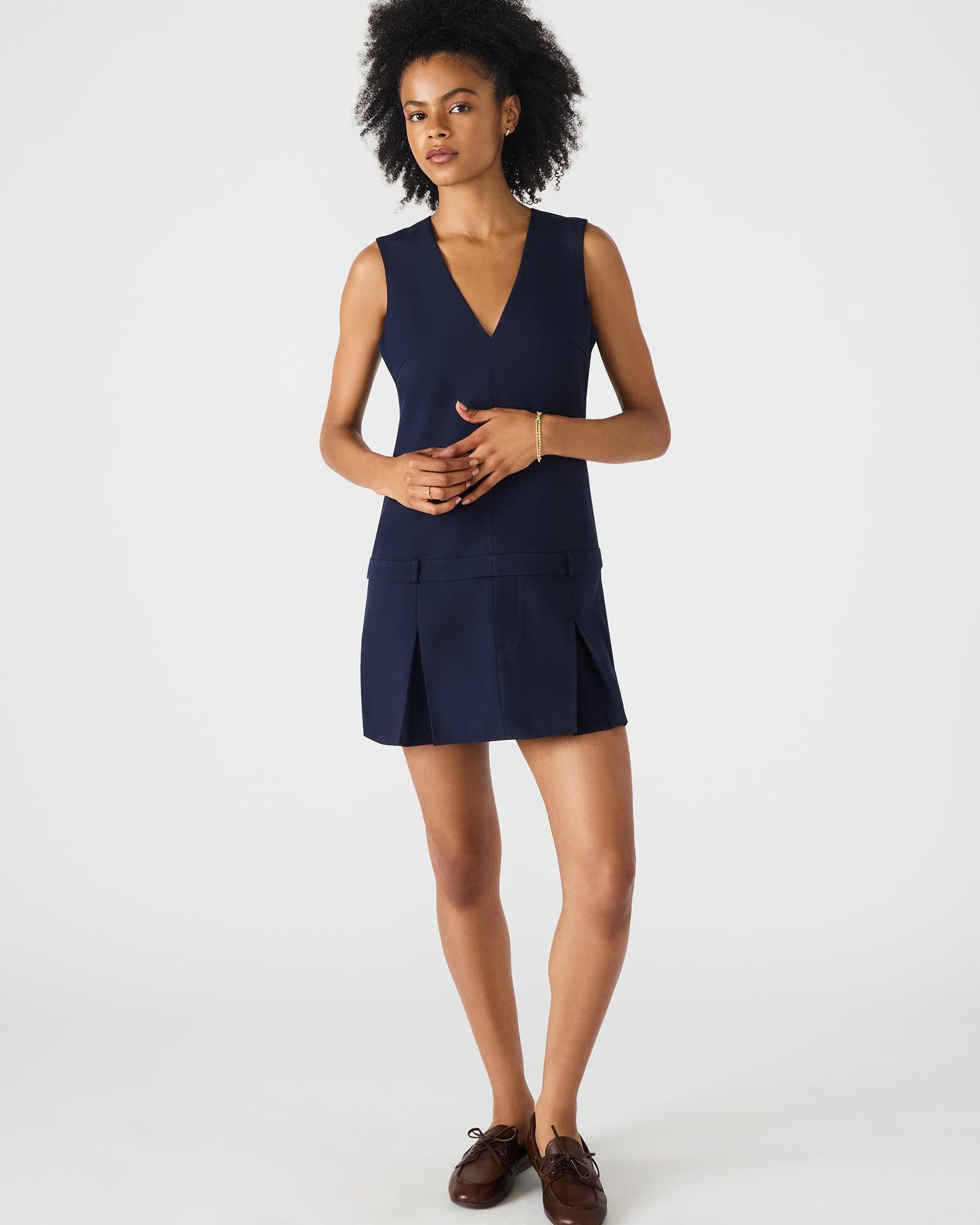 HENLEY DRESS MIDNIGHT Female Product Image