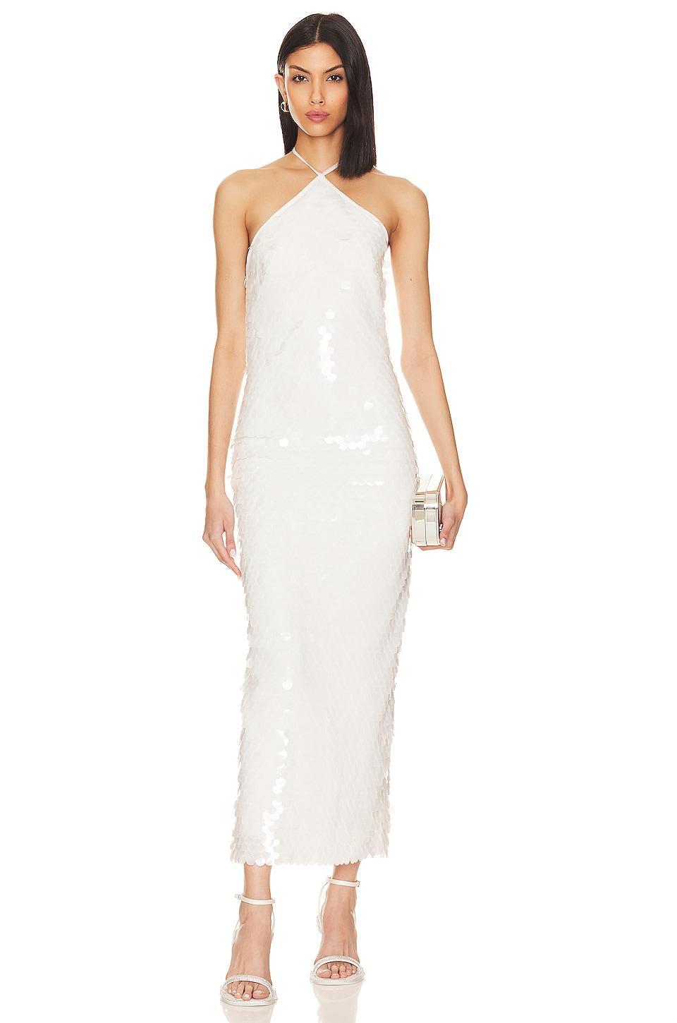 BlancaTriangle Neck Dress The New Arrivals by Ilkyaz Ozel Product Image