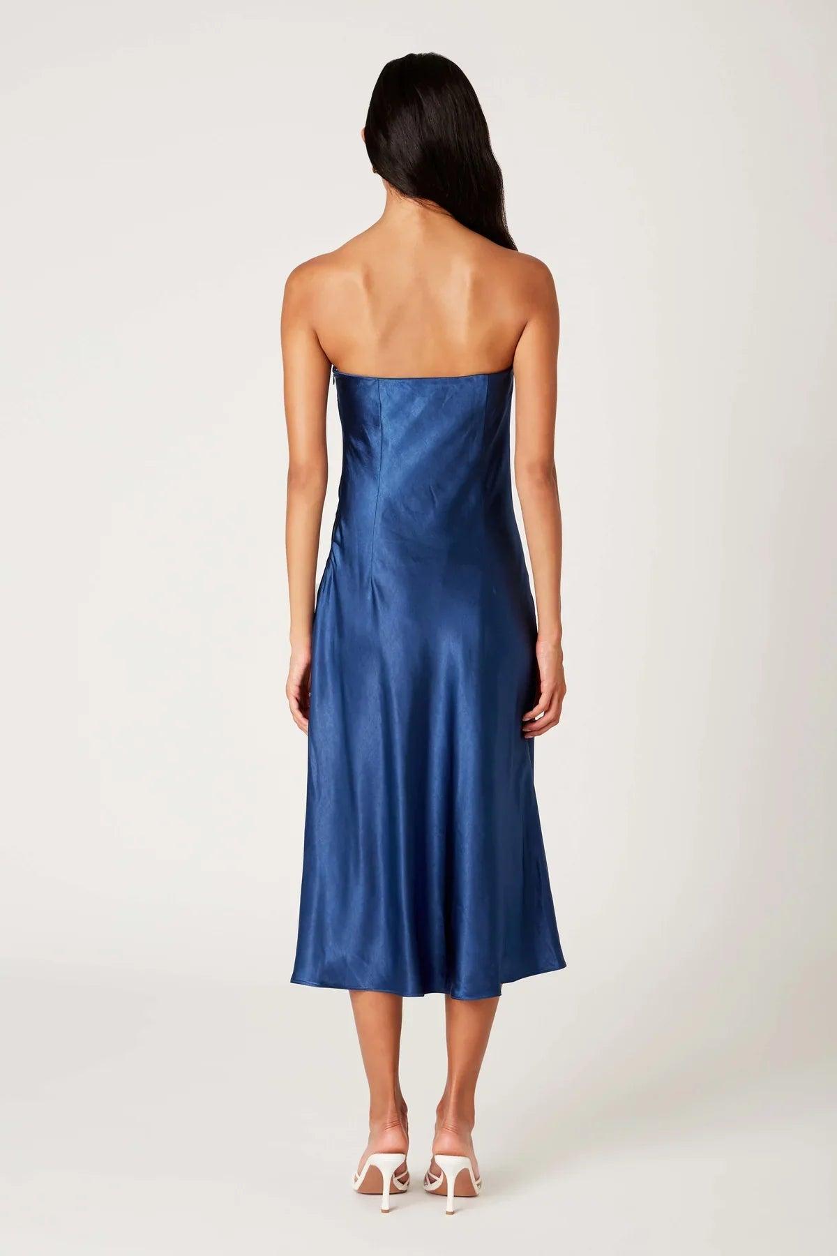 NIA | Carolyn Dress | Blue Product Image