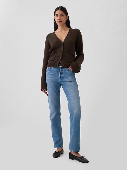 Pocket Cardigan Sweater Product Image