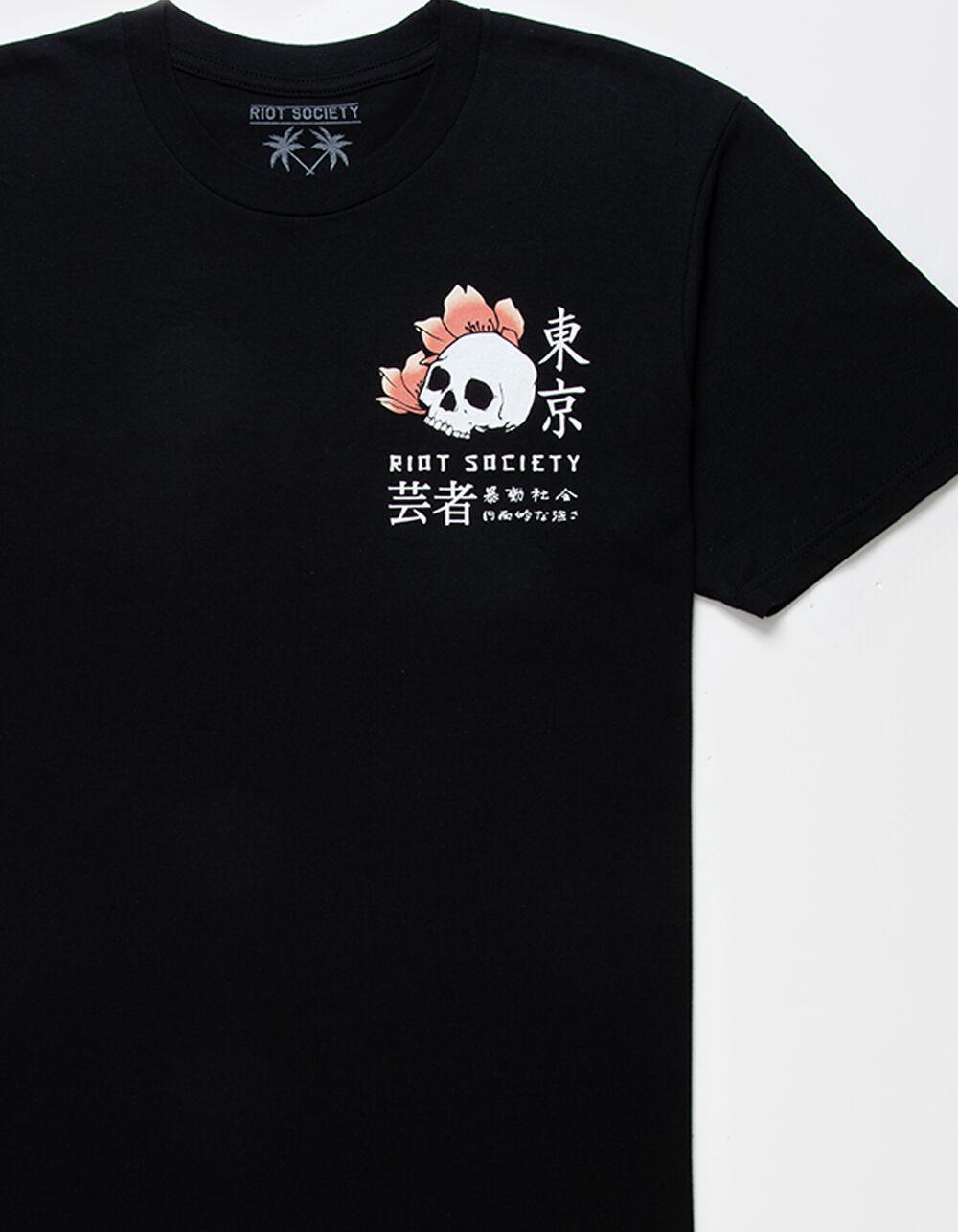 RIOT SOCIETY Geisha Face Off Mens Tee Product Image