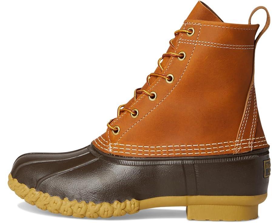 Bean Boot 8" Denim Insulated Flannel Lined Product Image