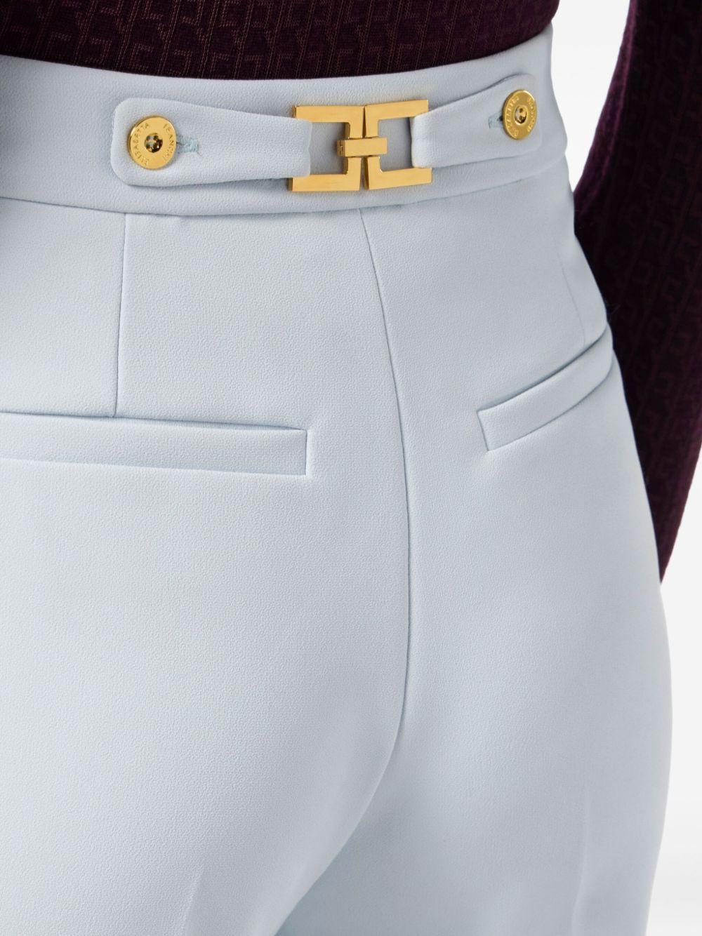 pleated high-waist shorts Product Image