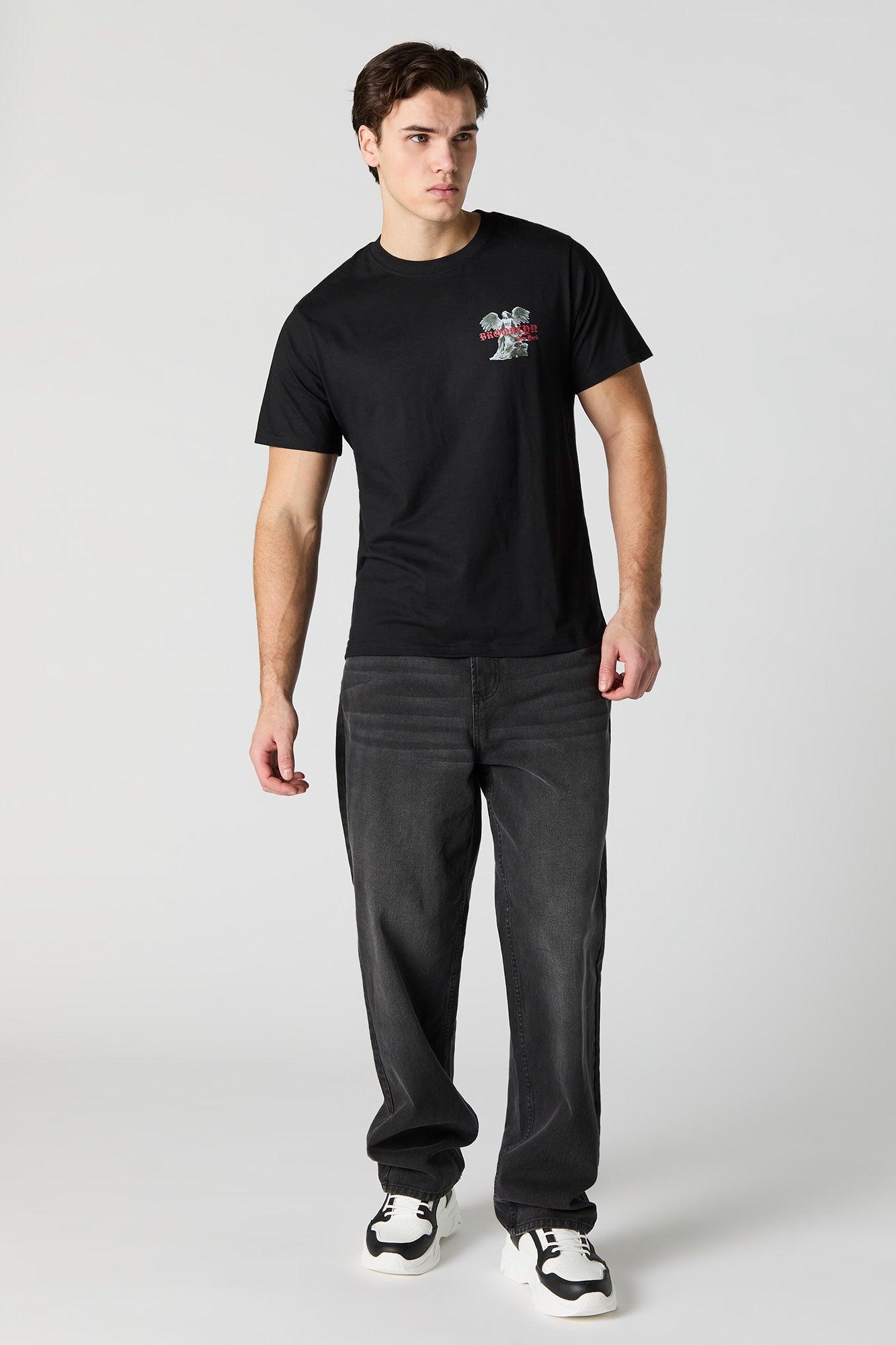 Brooklyn Angel Graphic T-Shirt Male Product Image