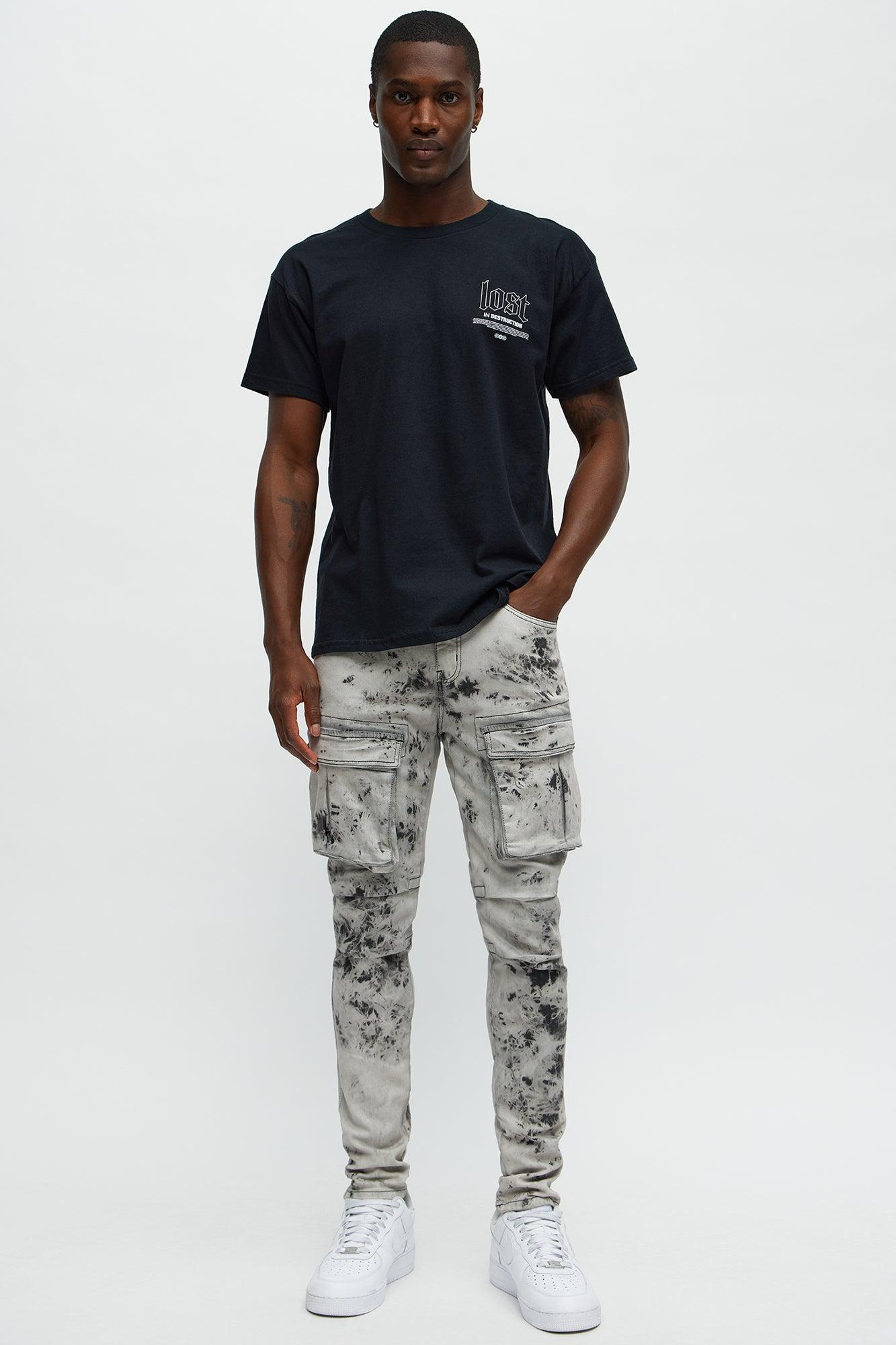 Lost In Destruction Short Sleeve Tee - Black Product Image