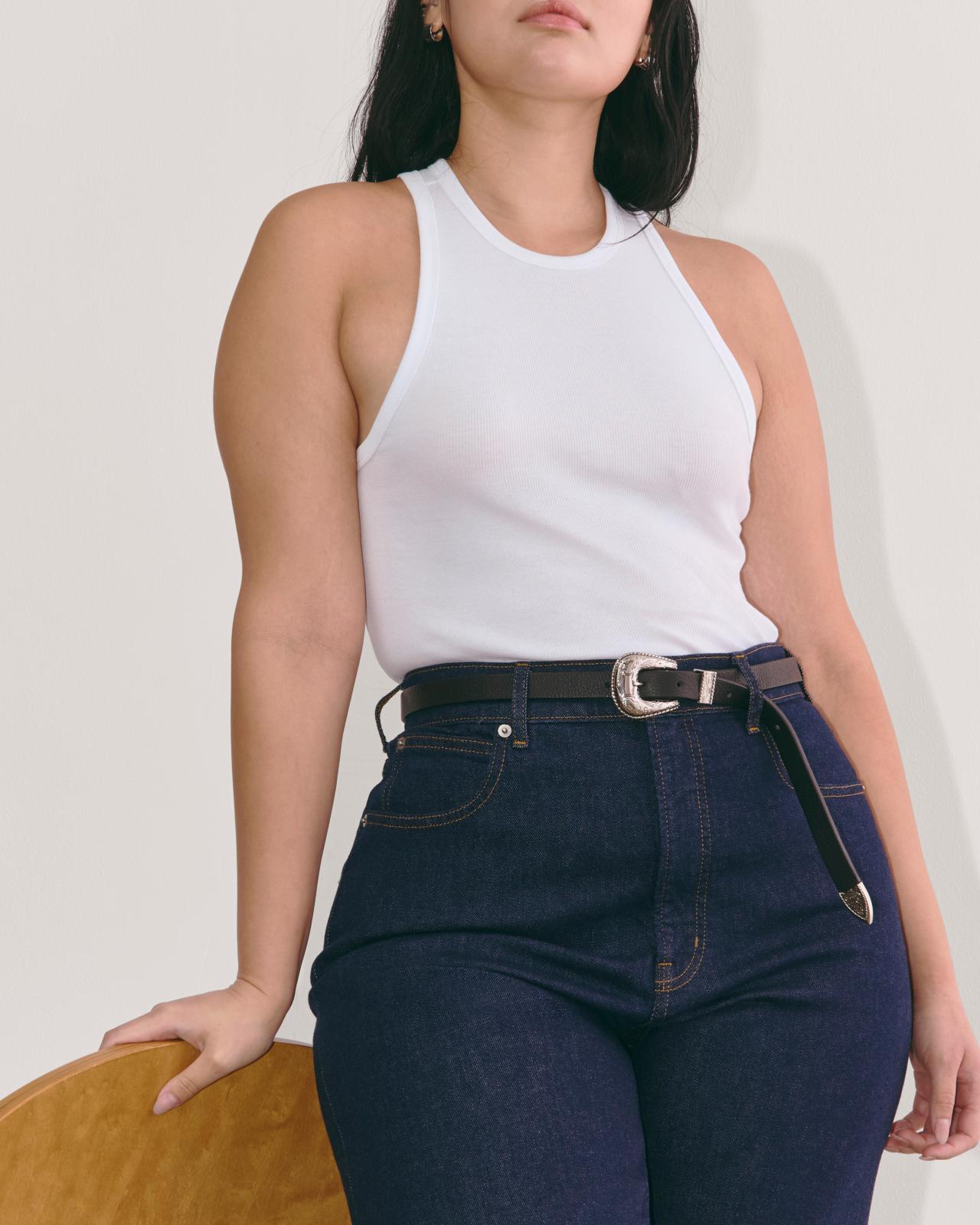 The Luxe Rib Racerback Tank Product Image