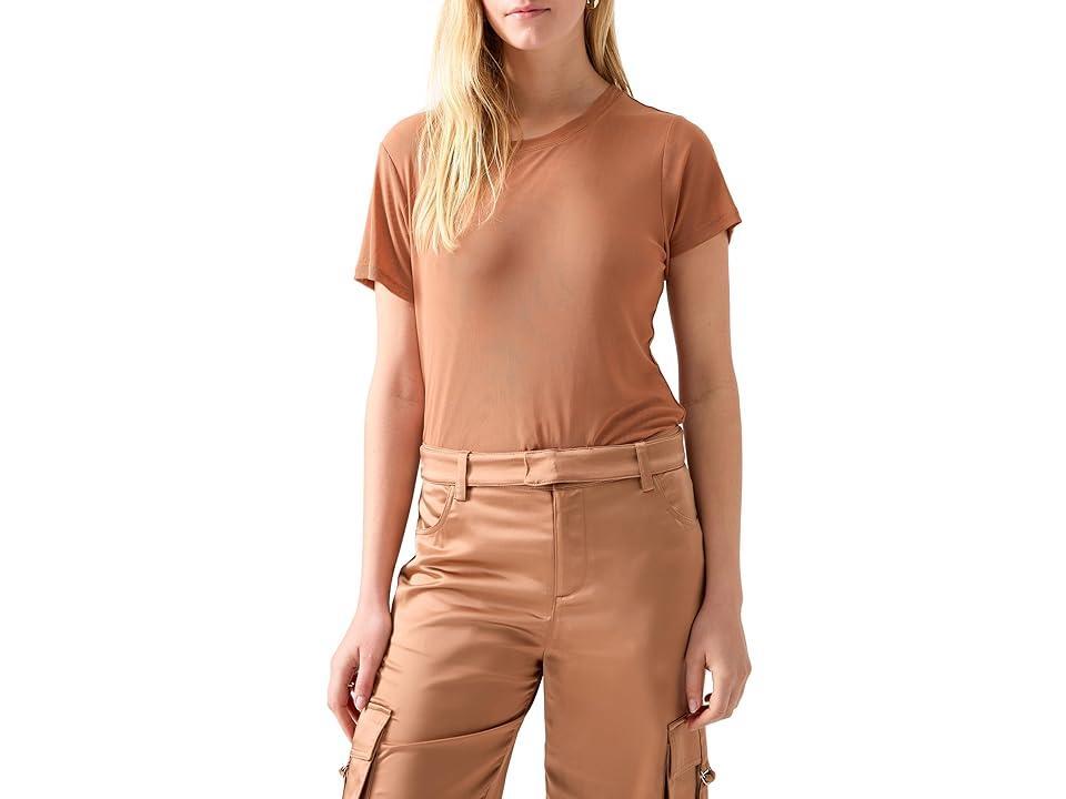 Sanctuary Perfect Mesh Tee Women's Clothing Product Image