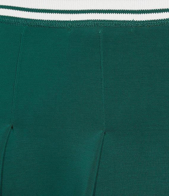 Copper Key Knit Pleated Skirt Product Image