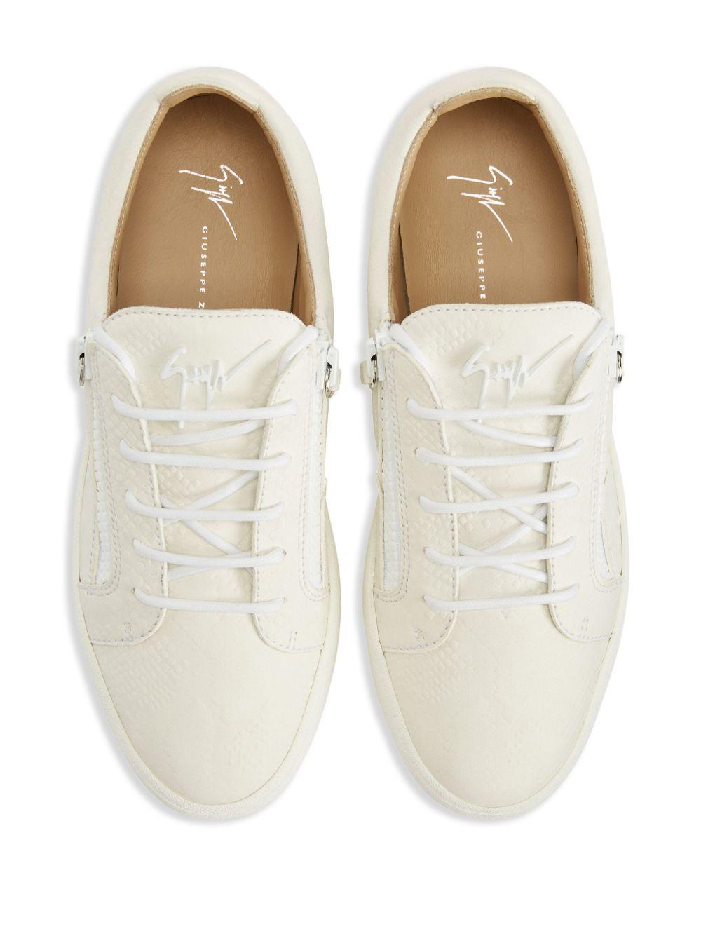 Gail snakeskin-effect sneakers Product Image