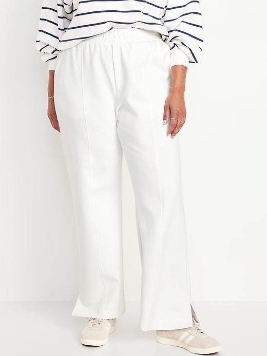 High-Waisted Dynamic Fleece Trouser Pants Product Image