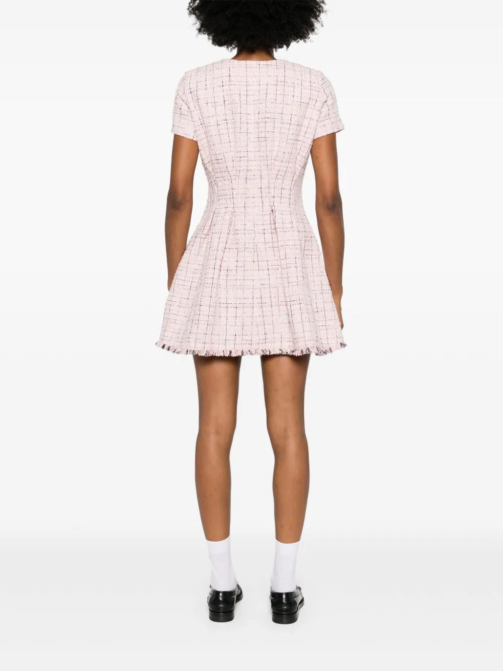 tweed babydoll dress Product Image