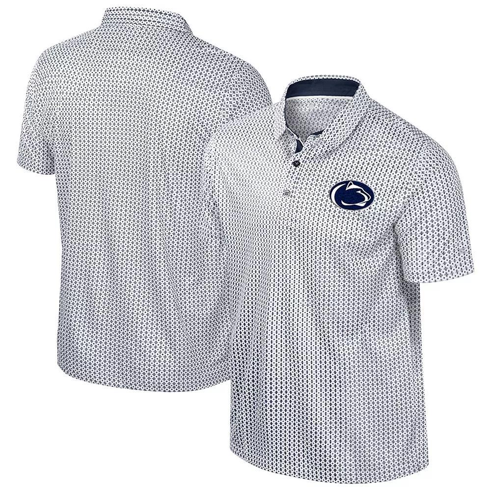 Men's Colosseum Black Duke Blue Devils Big & Tall Marty Rival Polo, Size: XLT Product Image