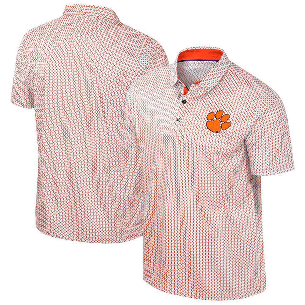 Men's Colosseum Crimson Alabama Crimson Tide Big & Tall Marty Rival Polo, Size: XLT, Red Product Image