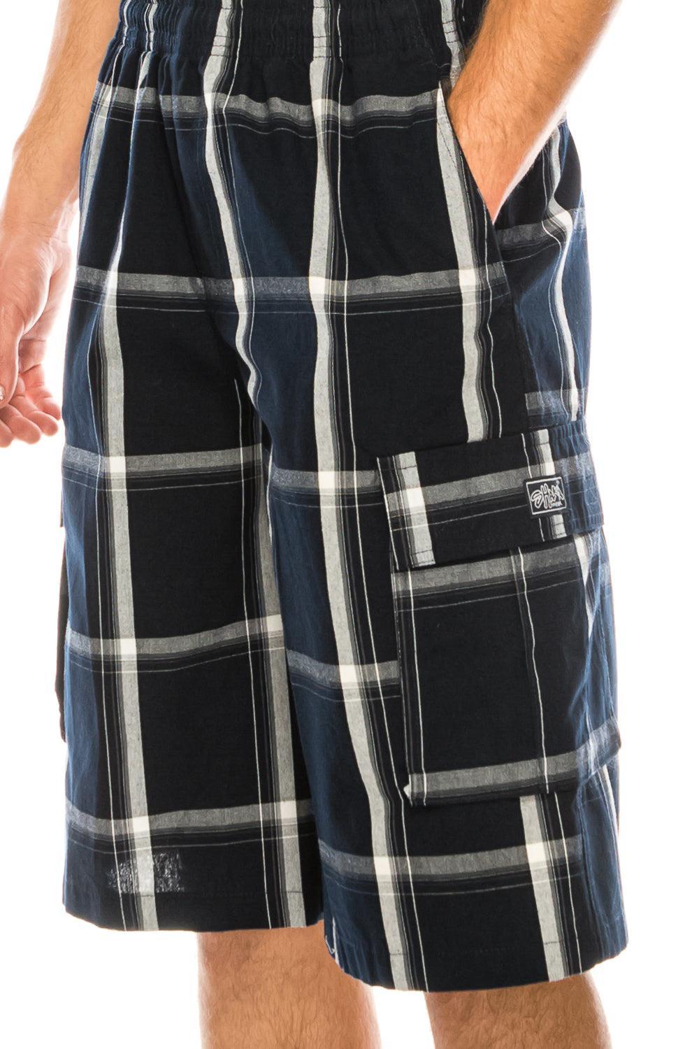 Shaka Wear Plaid Shorts Male Product Image