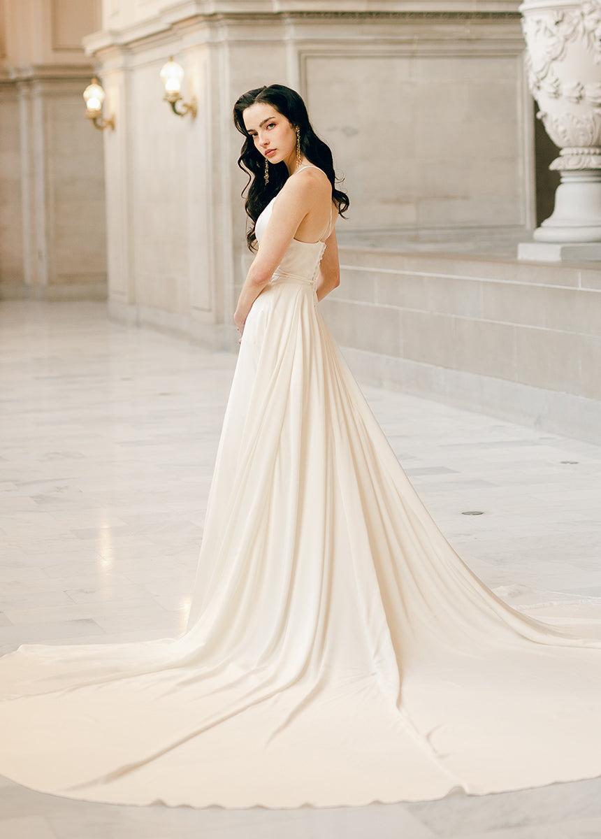 Raya Bridal Gown in Lily Female Product Image