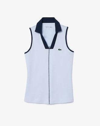 Women's Slim Fit Ultra Dry Sleeveless Tennis Polo Product Image