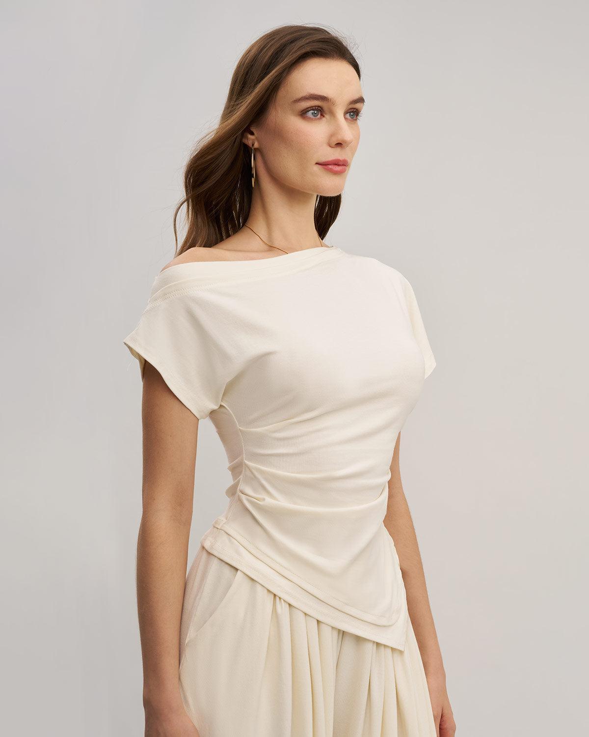 Apricot Wide Leg Pants Sets Product Image
