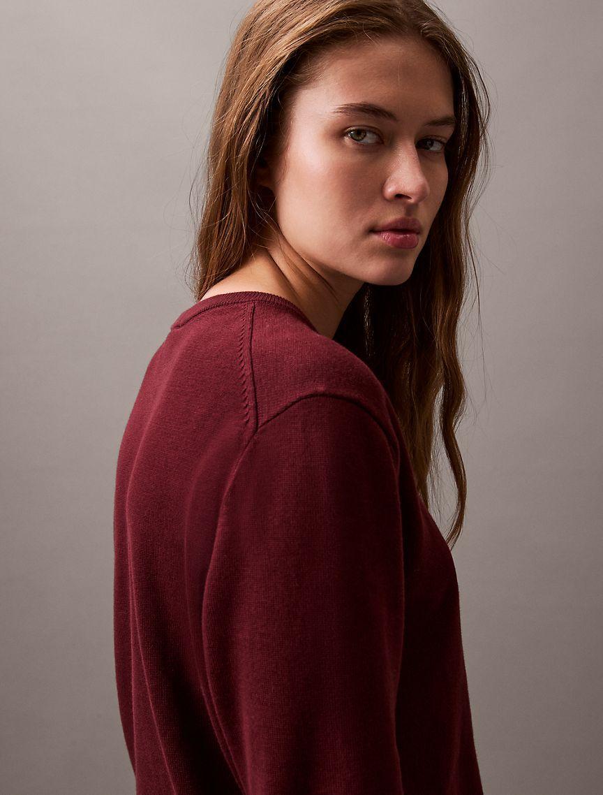 Smooth Cotton Sweater Product Image