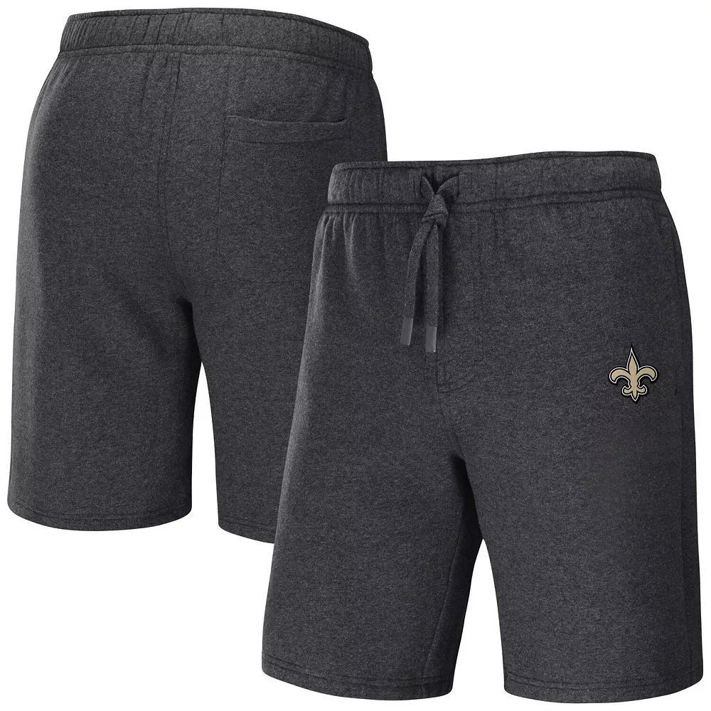 Men's NFL x Darius Rucker Collection by Fanatics Heather Charcoal Cleveland Browns Logo Shorts, Size: Small Product Image