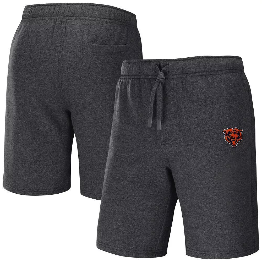 Men's NFL x Darius Rucker Collection by Fanatics Heather Charcoal Las Vegas Raiders Logo Shorts, Size: Large, Lvr Charco Product Image