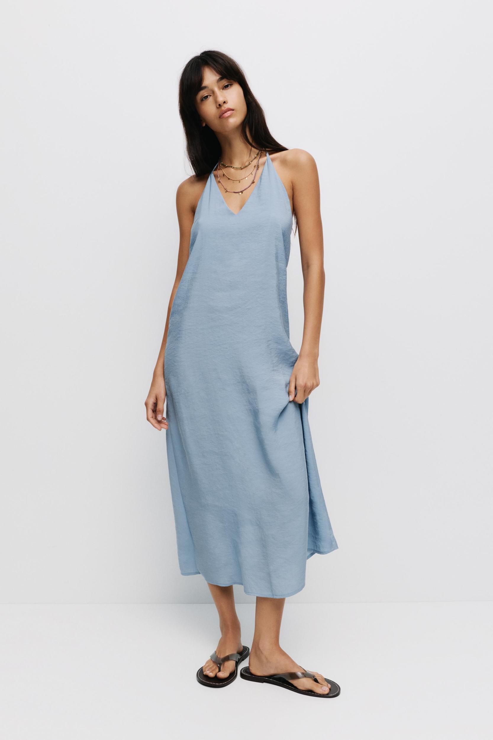 Halter midi dress Product Image