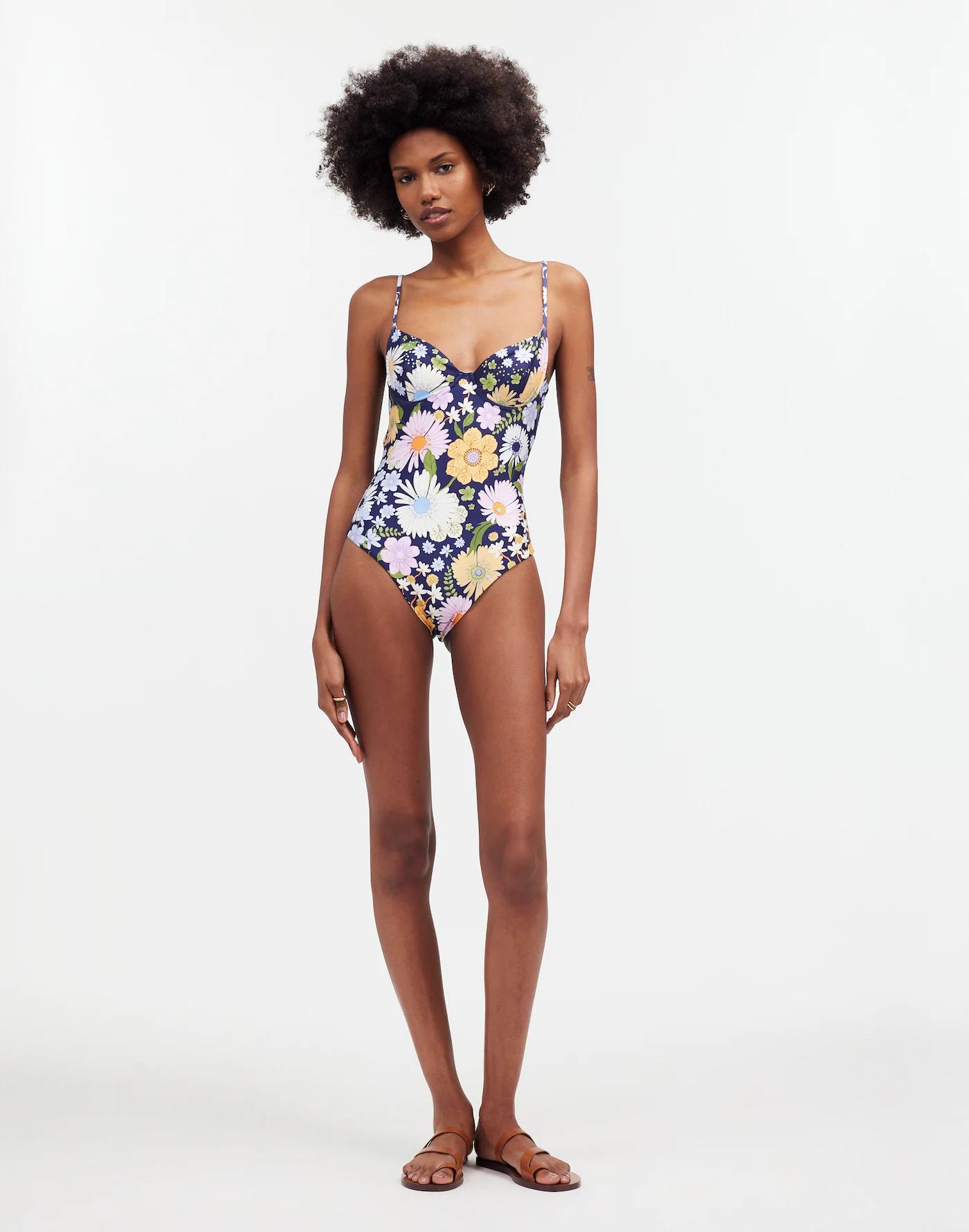 Madewell x Agua Bendita Petra One-Piece Swimsuit Product Image
