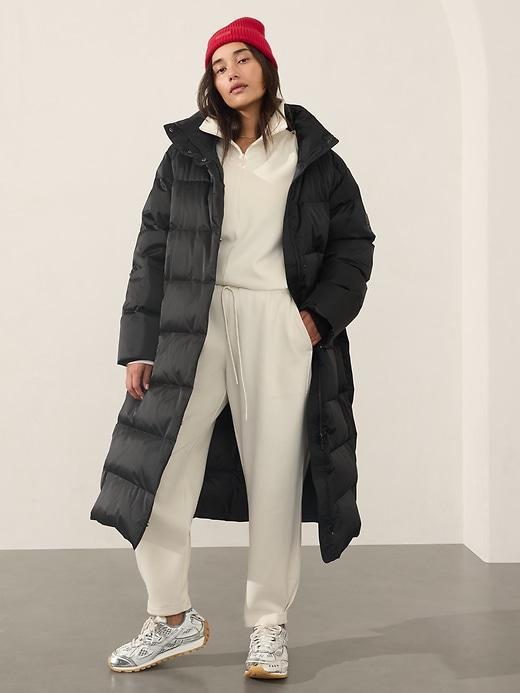 Sateen Long Puffer Product Image