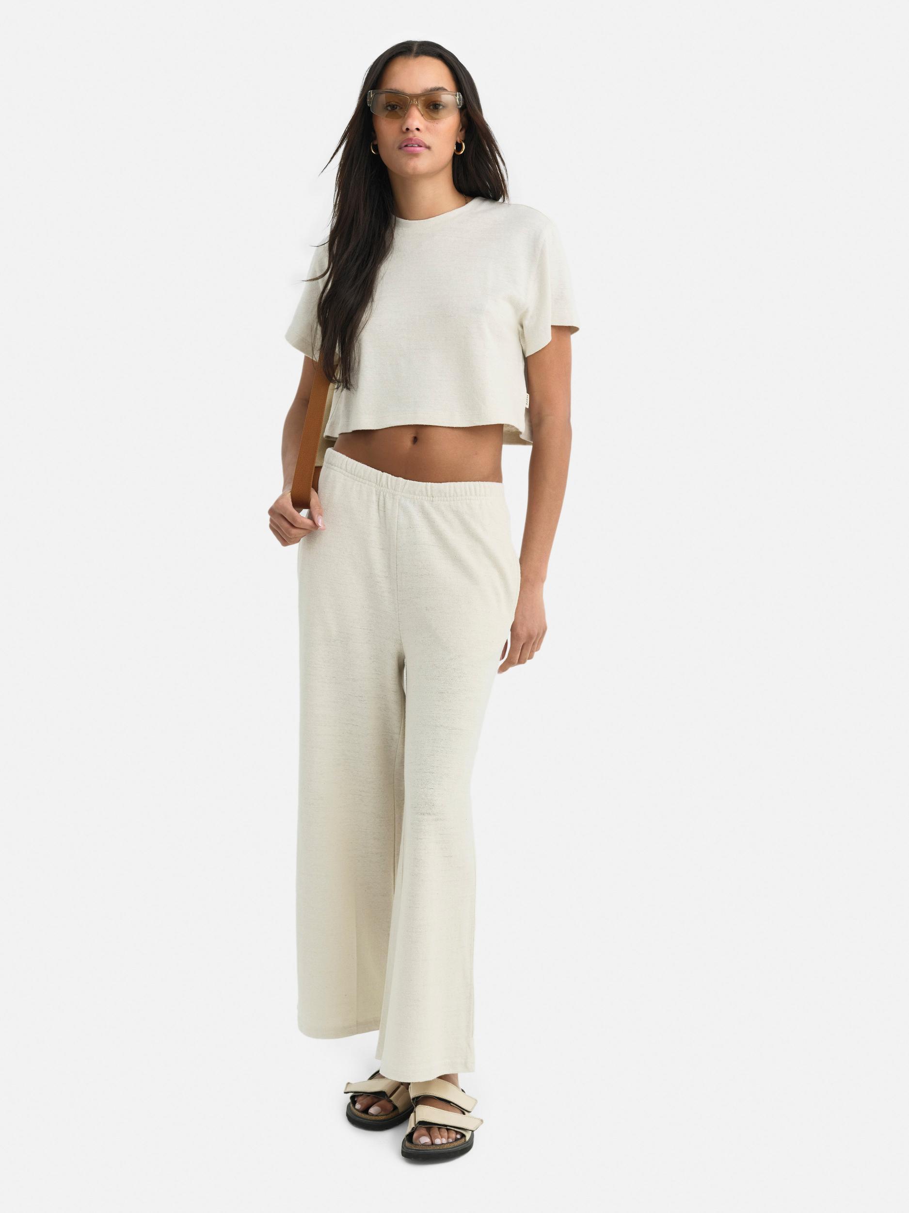 Regenerative Hemp Relaxed Crop Tee Female Product Image