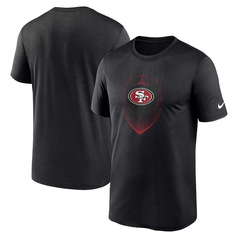 Men's Nike Black San Francisco 49ers Primetime Legend Icon Performance T-Shirt, Size: 3XL Product Image