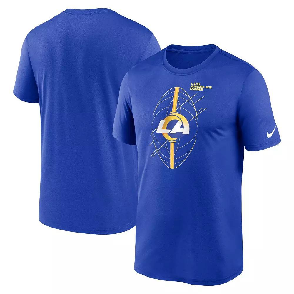 Men's Nike  Royal Los Angeles Rams Legend Icon Performance T-Shirt, Size: 4XL, Blue Product Image