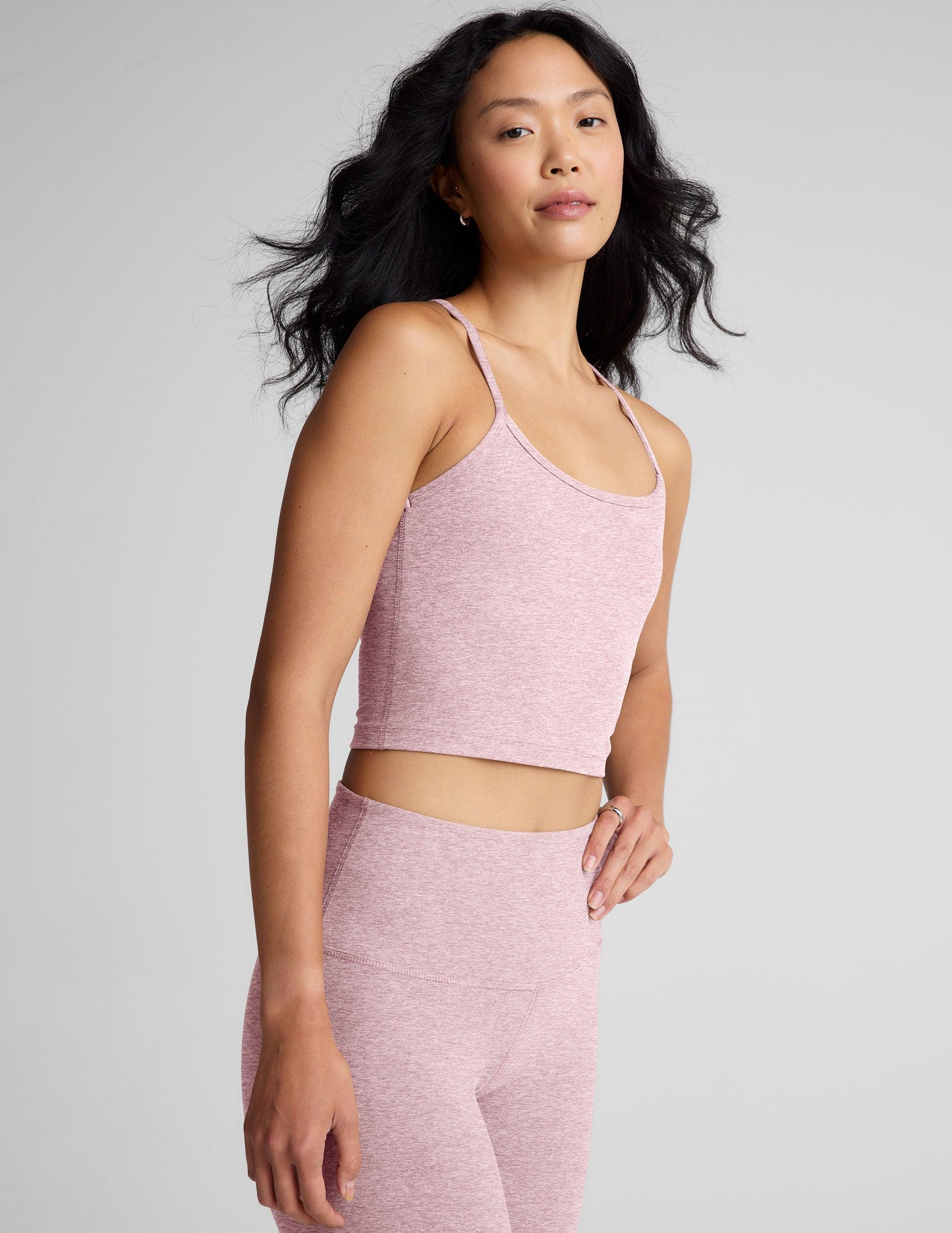 Spacedye Slim Racerback Cropped Tank Product Image