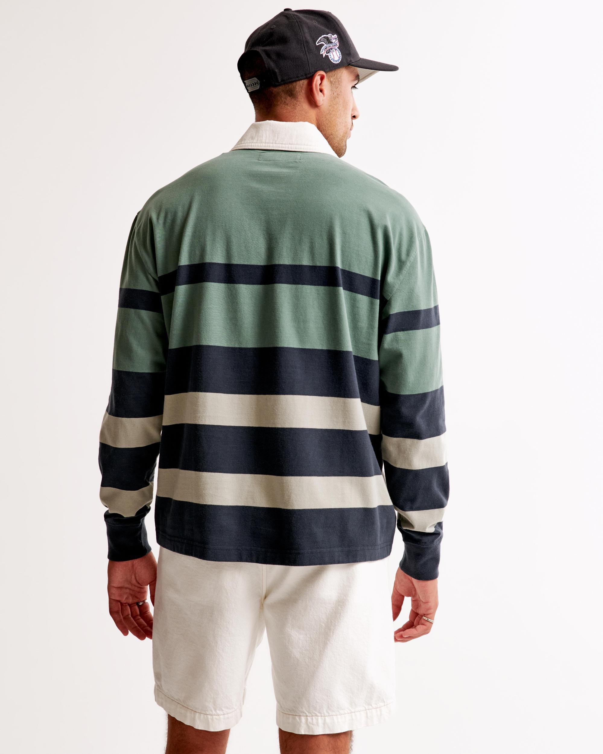 Long-Sleeve Rugby Polo Product Image