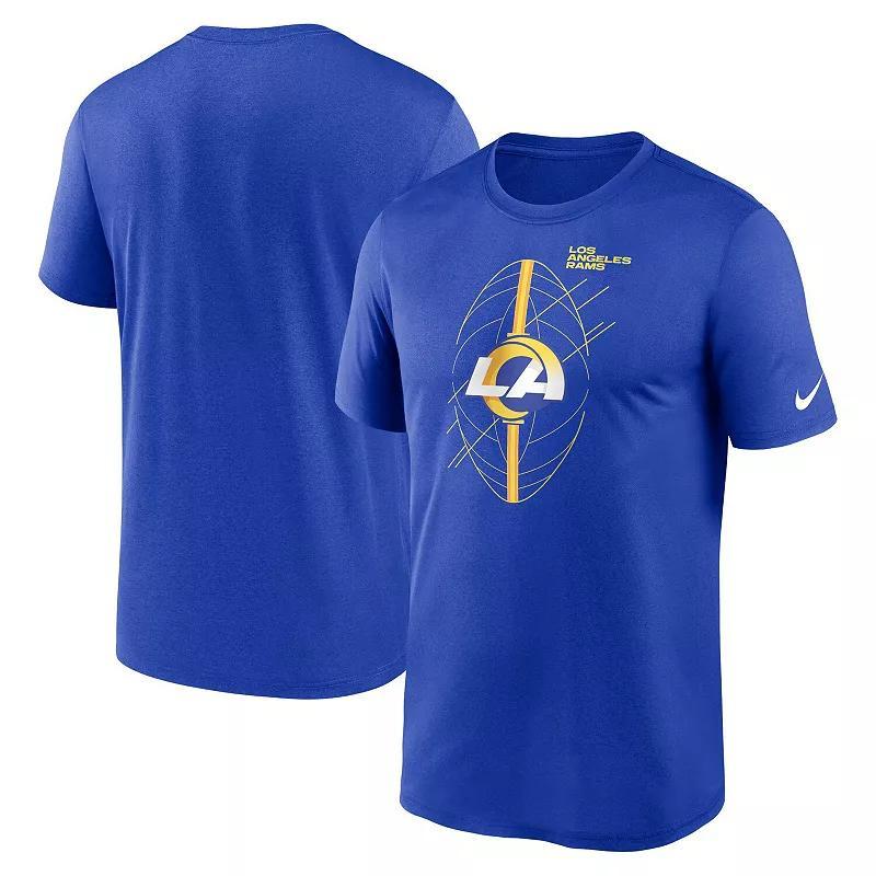 Men's Nike  Royal Los Angeles Rams Legend Icon Performance T-Shirt, Size: 4XL, Blue Product Image